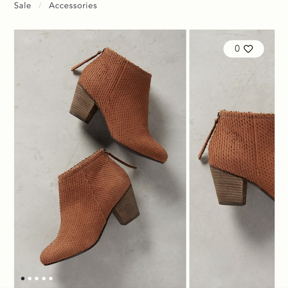 Seychelles Shoes - Anthropology Booties, sz8.5, grey